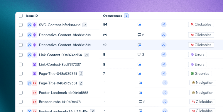 Screenshot of accessFlow's explore page.